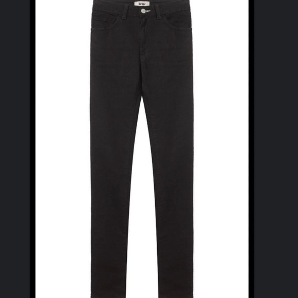 Acne Studios Black Needle Skinny Jeans
